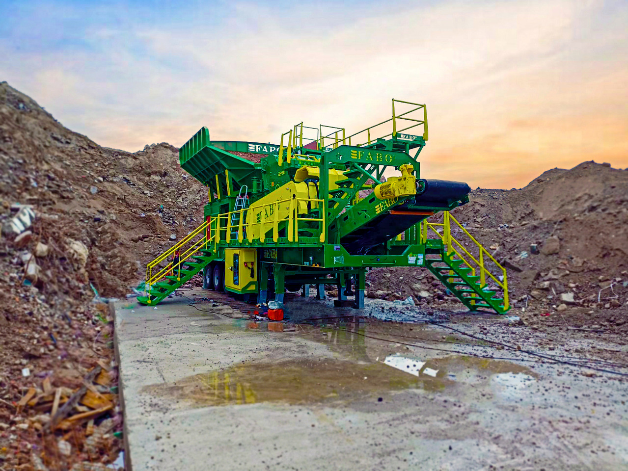 FABO mobile impact crusher - Ударная дробилка: фото 4 FABO mobile impact crusher - Ударная дробилка: фото 4