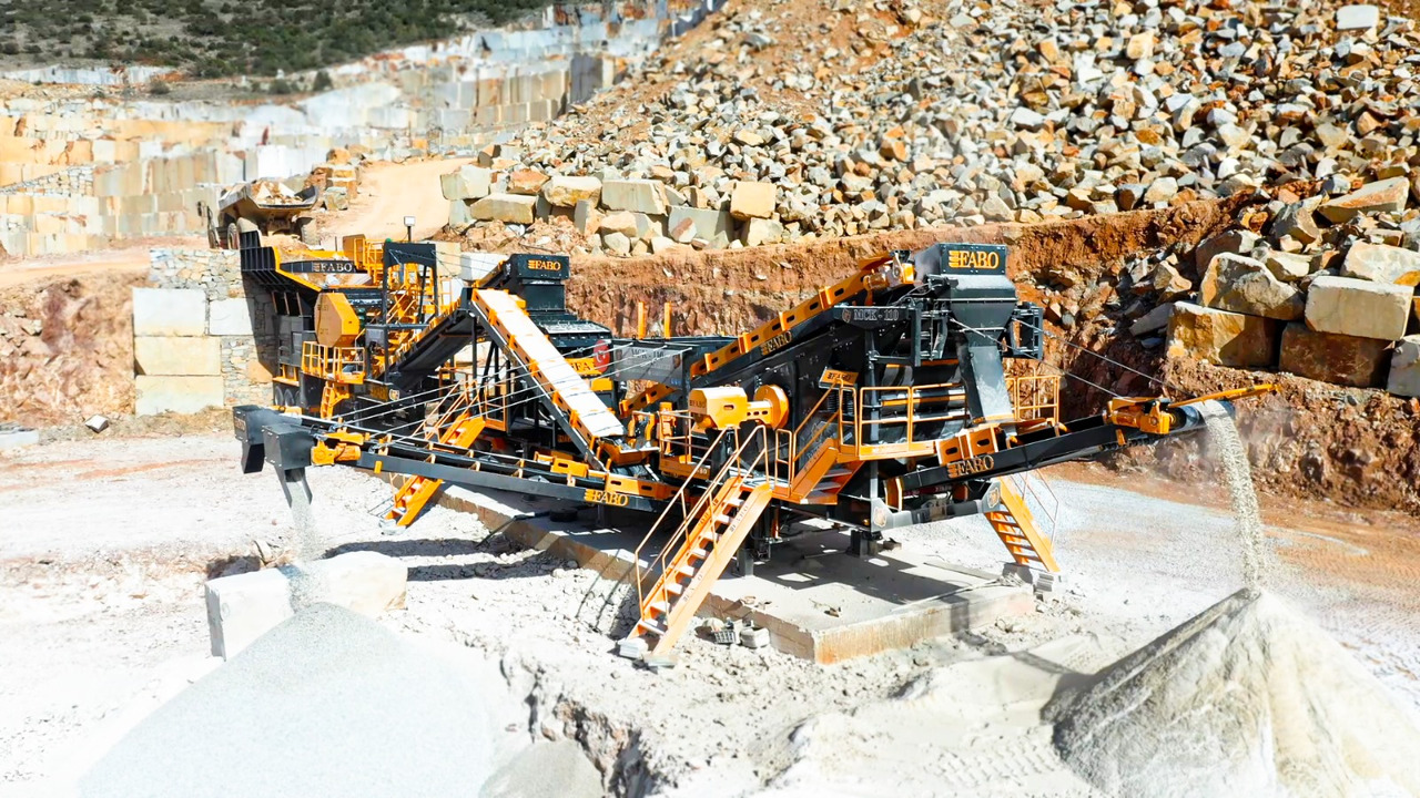 Новый Щековая дробилка FABO mobile jaw crusher: фото 10