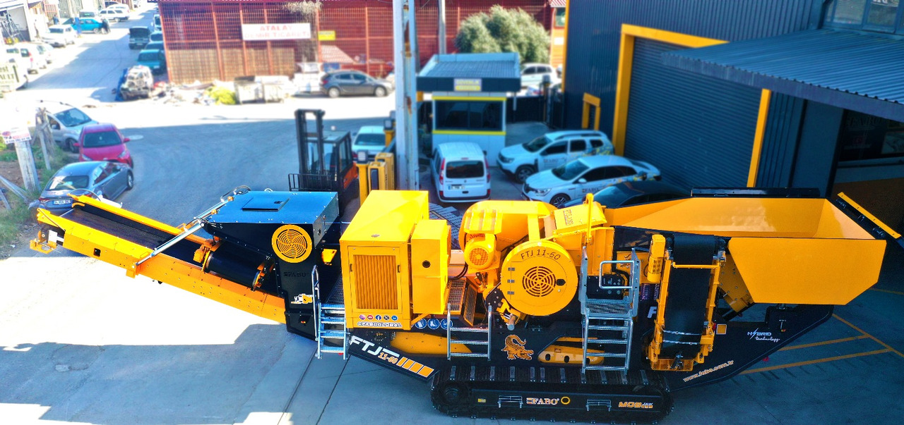FABO mobile jaw crusher - Щековая дробилка: фото 1 FABO mobile jaw crusher - Щековая дробилка: фото 1
