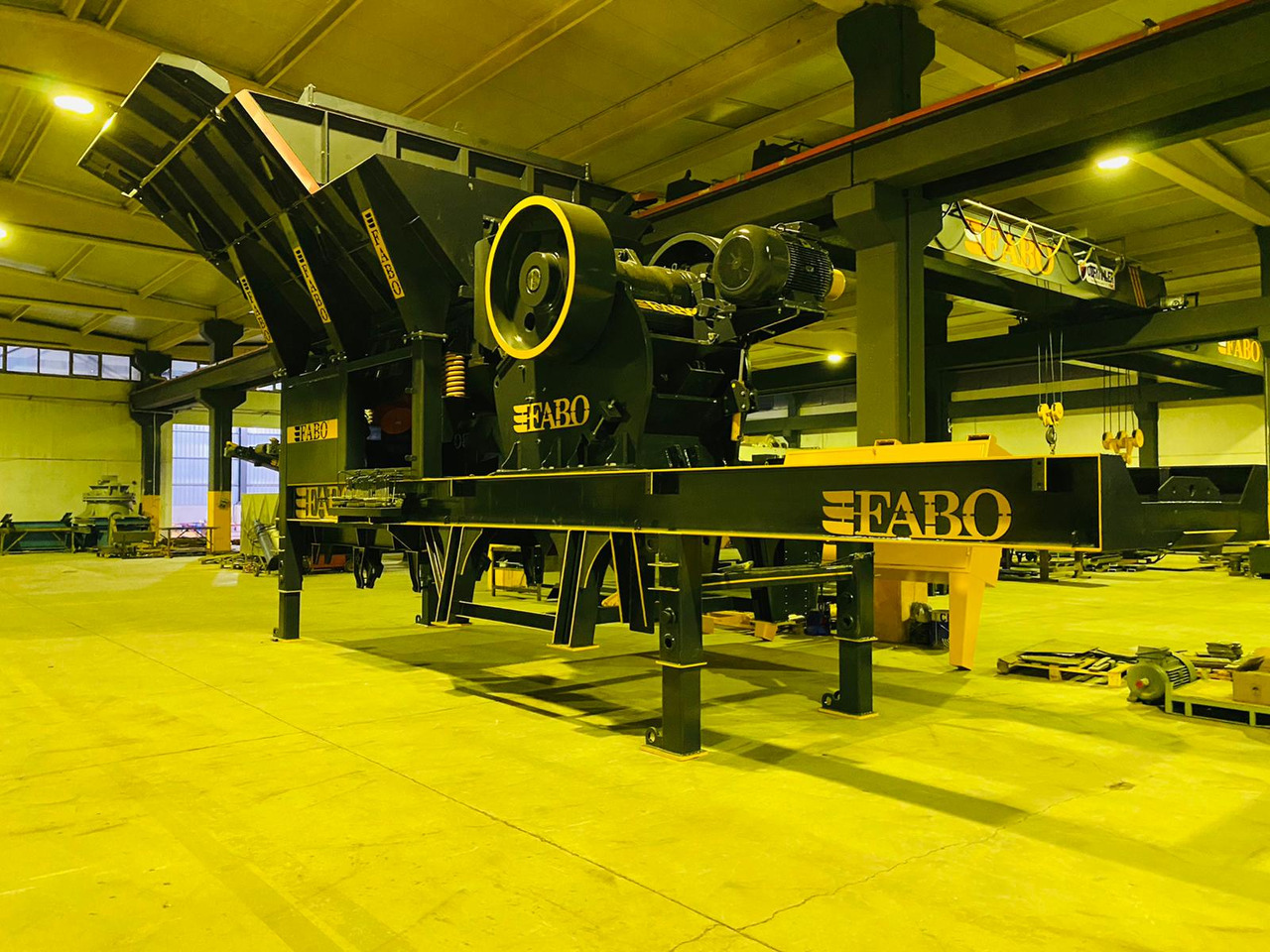 FABO mobile jaw crusher - Щековая дробилка: фото 4 FABO mobile jaw crusher - Щековая дробилка: фото 4