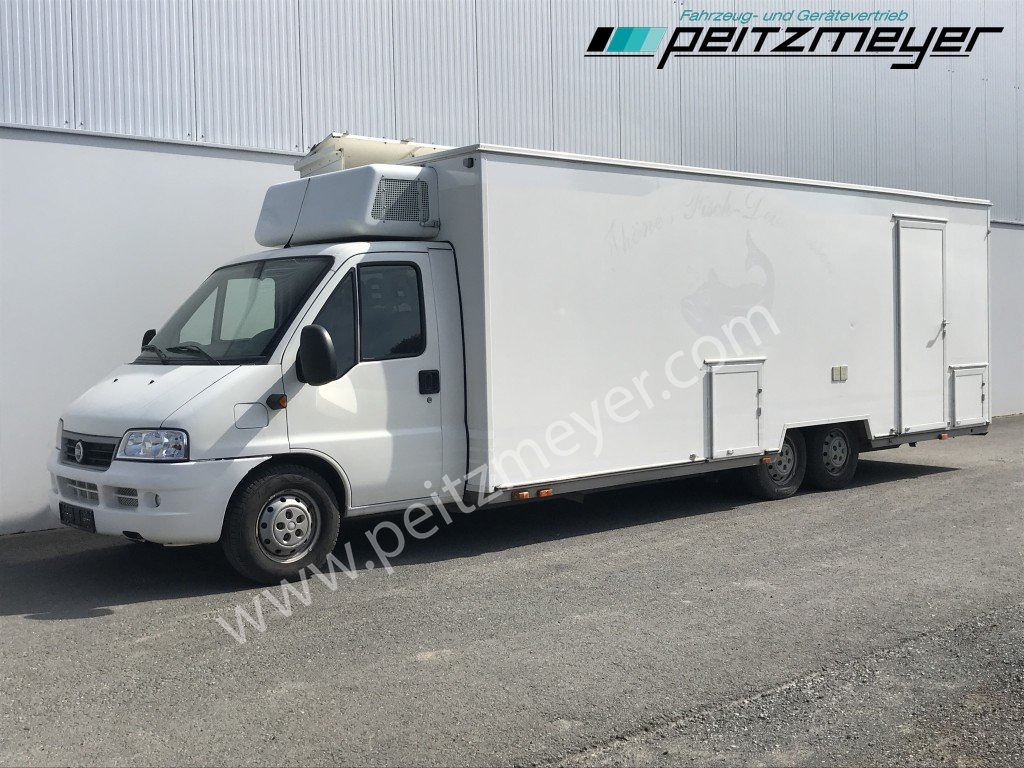 IVECO FIAT (I) Ducato Verkaufswagen 6,5 m - Motor neu vor 21 TKM + Kühltheke, Fritteuse - Торговый грузовик: фото 1 IVECO FIAT (I) Ducato Verkaufswagen 6,5 m - Motor neu vor 21 TKM + Kühltheke, Fritteuse - Торговый грузовик: фото 1