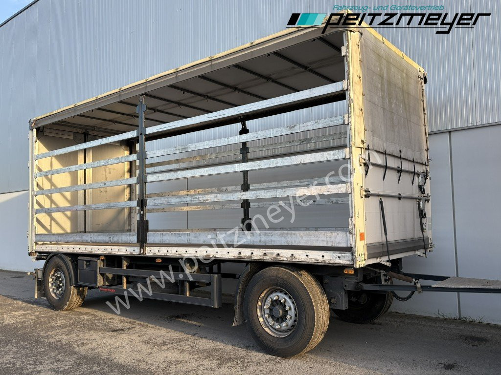 KRUKENMEIER PRITSCHENANHÄNGER 18 T. mit Durchlade - Тентованный прицеп: фото 4 KRUKENMEIER PRITSCHENANHÄNGER 18 T. mit Durchlade - Тентованный прицеп: фото 4