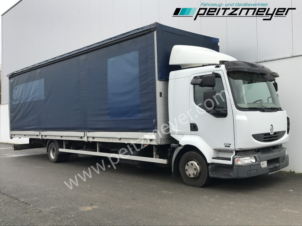 RENAULT (F) Midlum 220.12 Maxi Pritsche 9,5 m MAXI - Тентованный грузовик: фото 2 RENAULT (F) Midlum 220.12 Maxi Pritsche 9,5 m MAXI - Тентованный грузовик: фото 2