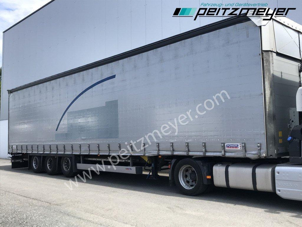 SCHMITZ 3 Achs Pritschenauflieger SCS 24/L-13.62 Mega, Power-Curtain Jumbo, Edscha, RSAB, - Тентованный полуприцеп: фото 3 SCHMITZ 3 Achs Pritschenauflieger SCS 24/L-13.62 Mega, Power-Curtain Jumbo, Edscha, RSAB, - Тентованный полуприцеп: фото 3