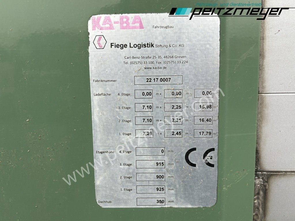 Грузовик для перевозки животных Scania G 450 6x2, Kaba 3-Stock, Hubdach Lenk + Lift,: фото 26 Грузовик для перевозки животных Scania G 450 6x2, Kaba 3-Stock, Hubdach Lenk + Lift,: фото 26