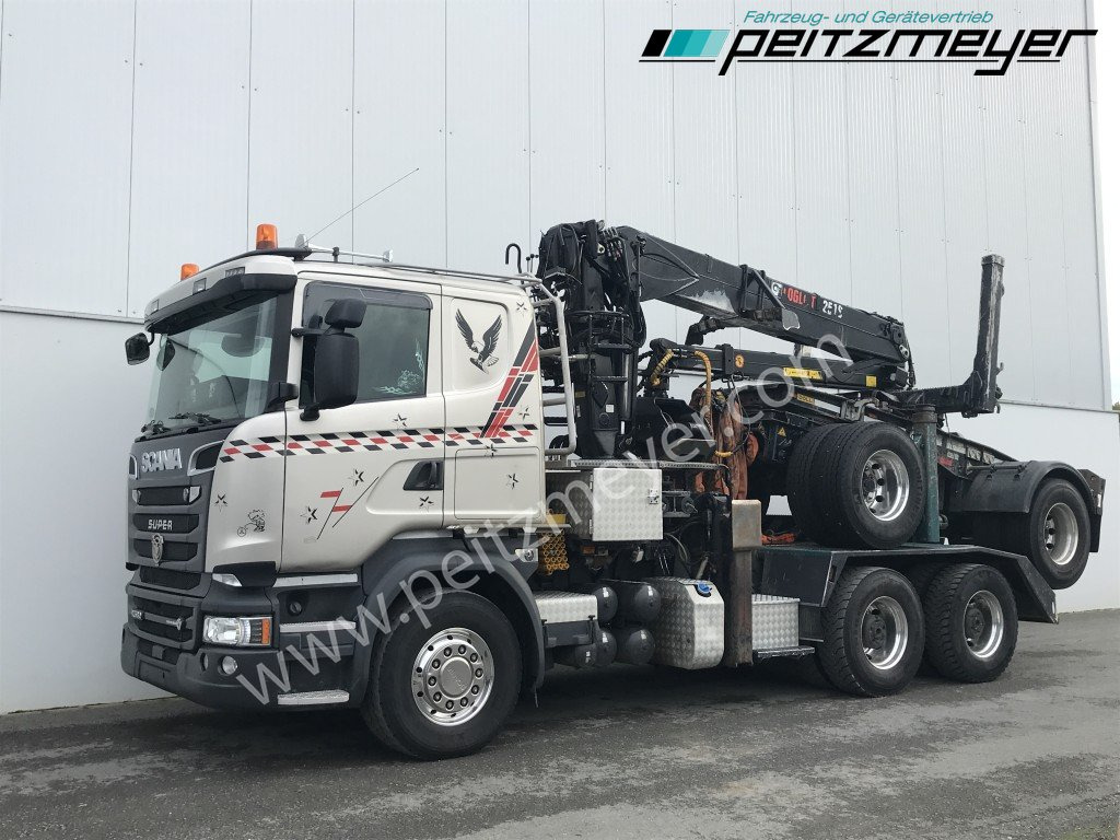Лесовоз Scania R 580 - 6x4 Langholz V 8 Loglift 251 S ohne Nachläufer ( LFD.Nr.: 24171 ): фото 1