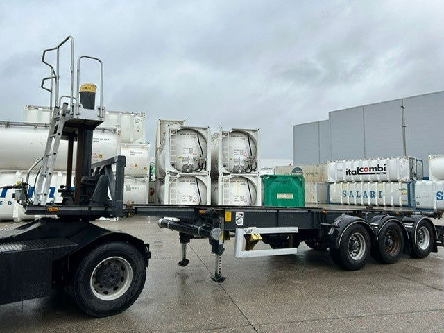 LAG LAG 30 ft Tipping chassis / Alcoa,s / bpw disc / airepipe - Полуприцеп-контейнеровоз/ Сменный кузов: фото 3 LAG LAG 30 ft Tipping chassis / Alcoa,s / bpw disc / airepipe - Полуприцеп-контейнеровоз/ Сменный кузов: фото 3