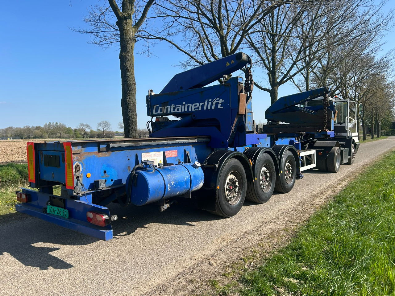 Pacton Steelbro MK6 Side loader / 20 - 40 ft / own diesel power pack / saf disc braks - Полуприцеп-контейнеровоз/ Сменный кузов: фото 2 Pacton Steelbro MK6 Side loader / 20 - 40 ft / own diesel power pack / saf disc braks - Полуприцеп-контейнеровоз/ Сменный кузов: фото 2