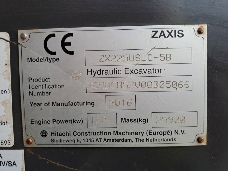 Гусеничный экскаватор Hitachi ZX 225 US LC-5 B (Trimble GPS Prepared): фото 11