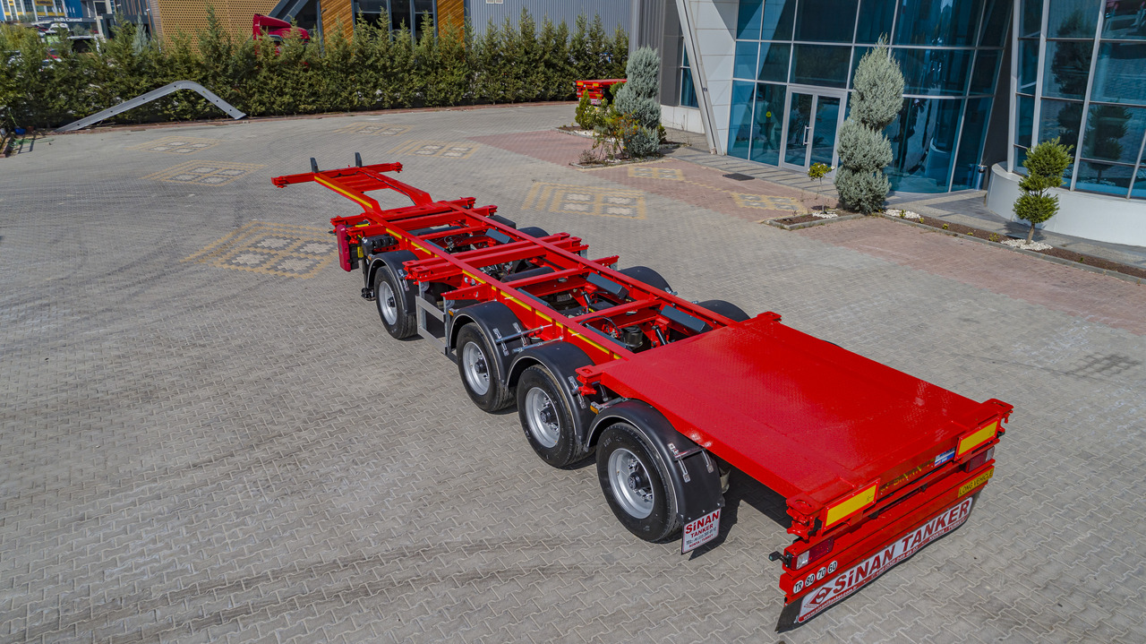 SINAN Container Carrier Transport Semitrailer - Полуприцеп-контейнеровоз/ Сменный кузов: фото 2 SINAN Container Carrier Transport Semitrailer - Полуприцеп-контейнеровоз/ Сменный кузов: фото 2