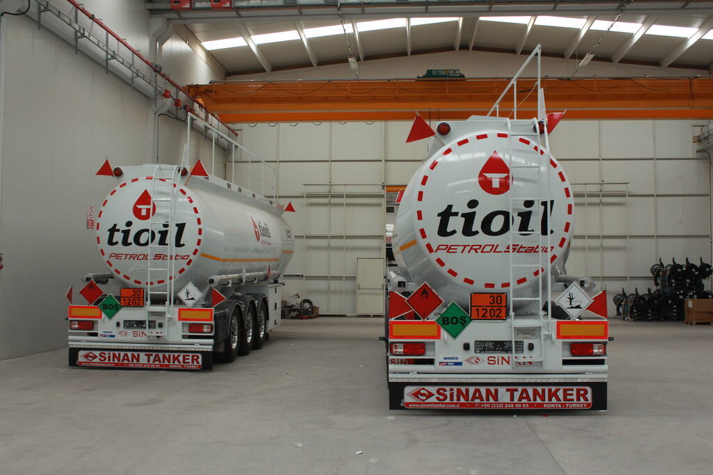 SINAN TANKER-TREYLER Aluminium, fuel tanker- Бензовоз Алюминьевый - Полуприцеп-цистерна: фото 2 SINAN TANKER-TREYLER Aluminium, fuel tanker- Бензовоз Алюминьевый - Полуприцеп-цистерна: фото 2