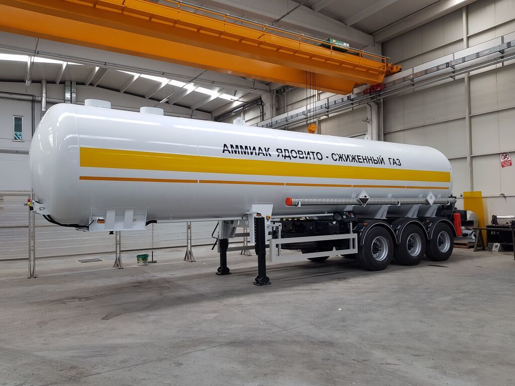 SINAN TANKER-TREYLER Ammonia Tanker - Аммиаковоз Автоцистерна - صهريج نقل الأمونيوم - Полуприцеп-цистерна: фото 3 SINAN TANKER-TREYLER Ammonia Tanker - Аммиаковоз Автоцистерна - صهريج نقل الأمونيوم - Полуприцеп-цистерна: фото 3