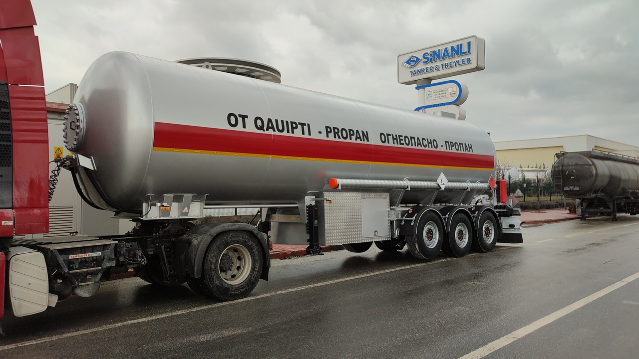 Sinan tanker LPG tanker - Газовоз - Полуприцеп-цистерна: фото 4 Sinan tanker LPG tanker - Газовоз - Полуприцеп-цистерна: фото 4