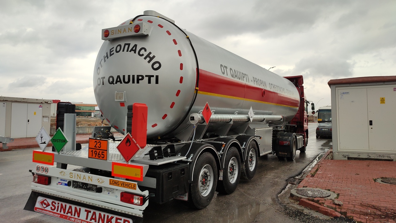 Sinan tanker LPG tanker - Газовоз - Полуприцеп-цистерна: фото 1 Sinan tanker LPG tanker - Газовоз - Полуприцеп-цистерна: фото 1