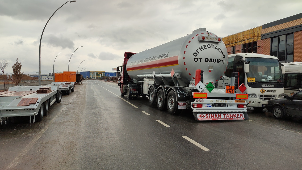 Sinan tanker LPG tanker - Газовоз - Полуприцеп-цистерна: фото 5 Sinan tanker LPG tanker - Газовоз - Полуприцеп-цистерна: фото 5