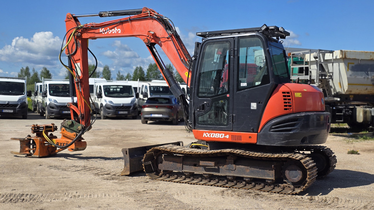 Kubota KX080-4, AXER 540 - Лесной трактор: фото 2 Kubota KX080-4, AXER 540 - Лесной трактор: фото 2