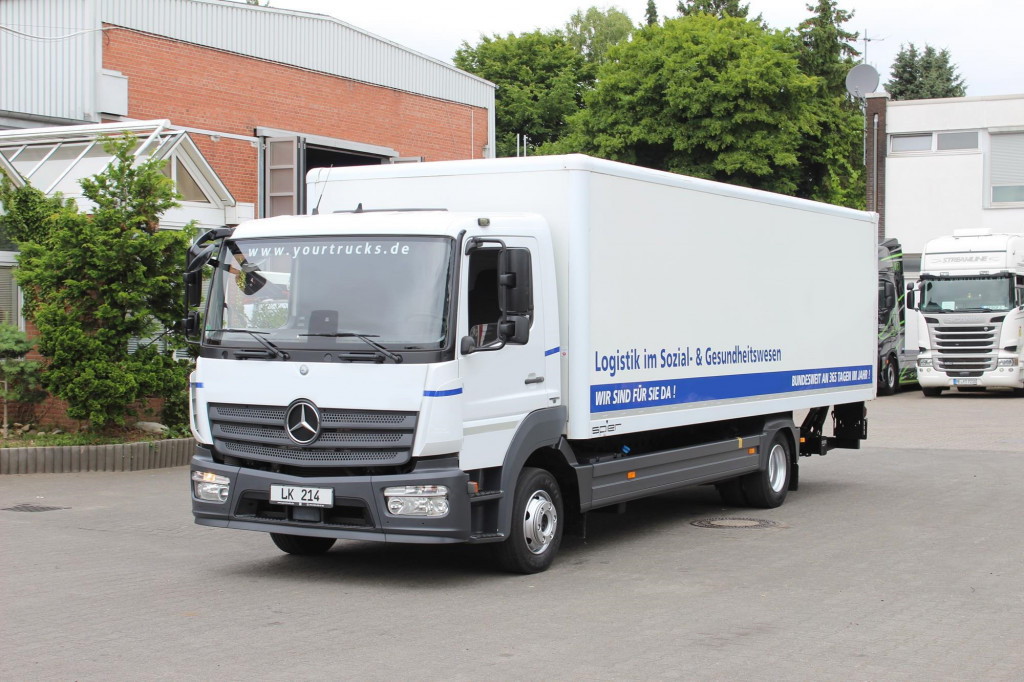 Mercedes-Benz Atego 1221 E6 Koffer Flach! Schalter LBW ACC - Грузовик с закрытым кузовом: фото 1 Mercedes-Benz Atego 1221 E6 Koffer Flach! Schalter LBW ACC - Грузовик с закрытым кузовом: фото 1