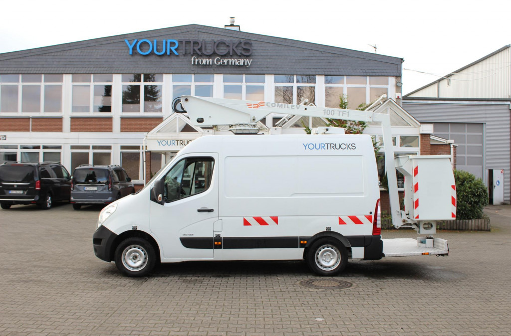 Грузовик с подъемником Renault Master  Bühne EN100TF1 10m   Klima   561h   AHK: фото 13