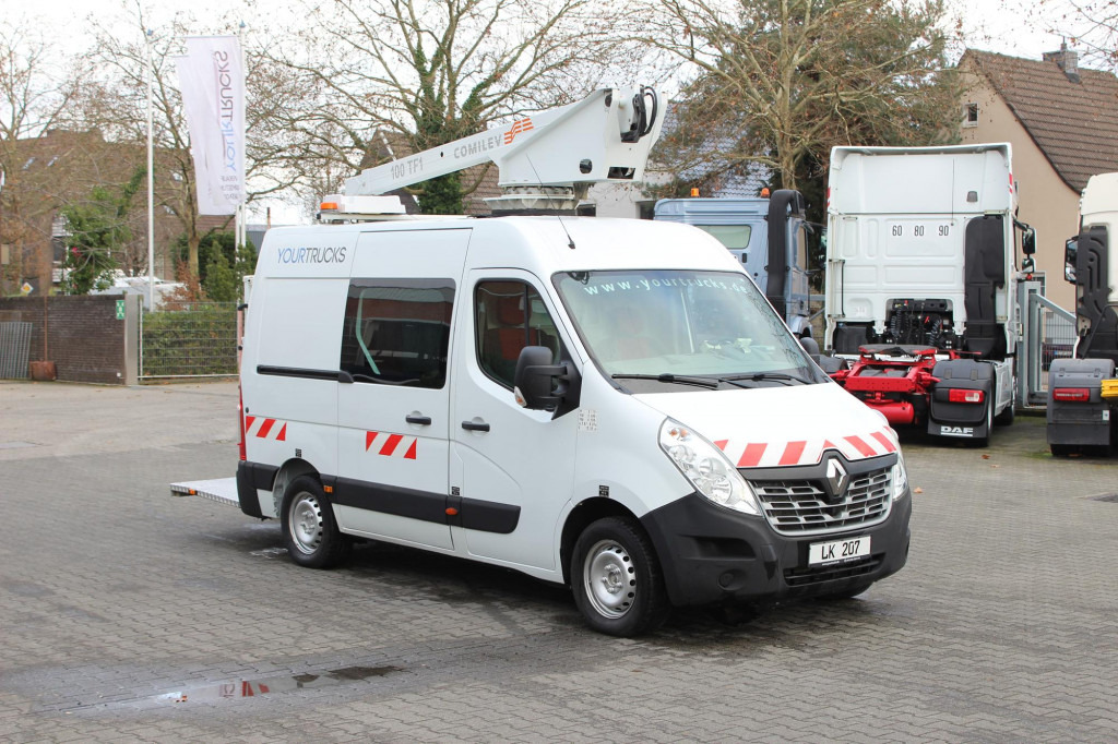 Грузовик с подъемником Renault Master  Bühne EN100TF1 10m   Klima   561h   AHK: фото 9