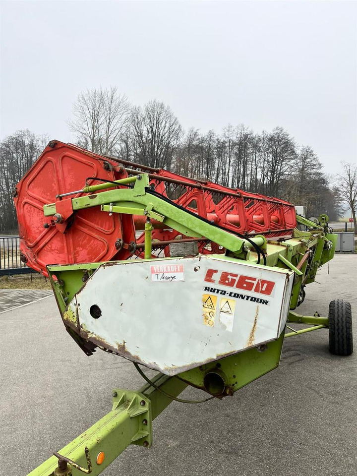 CLAAS Schneidwerk Claas C660 mit Autocontour, Transportwagen - Оборудование для кормоуборочного комбайна: фото 3 CLAAS Schneidwerk Claas C660 mit Autocontour, Transportwagen - Оборудование для кормоуборочного комбайна: фото 3