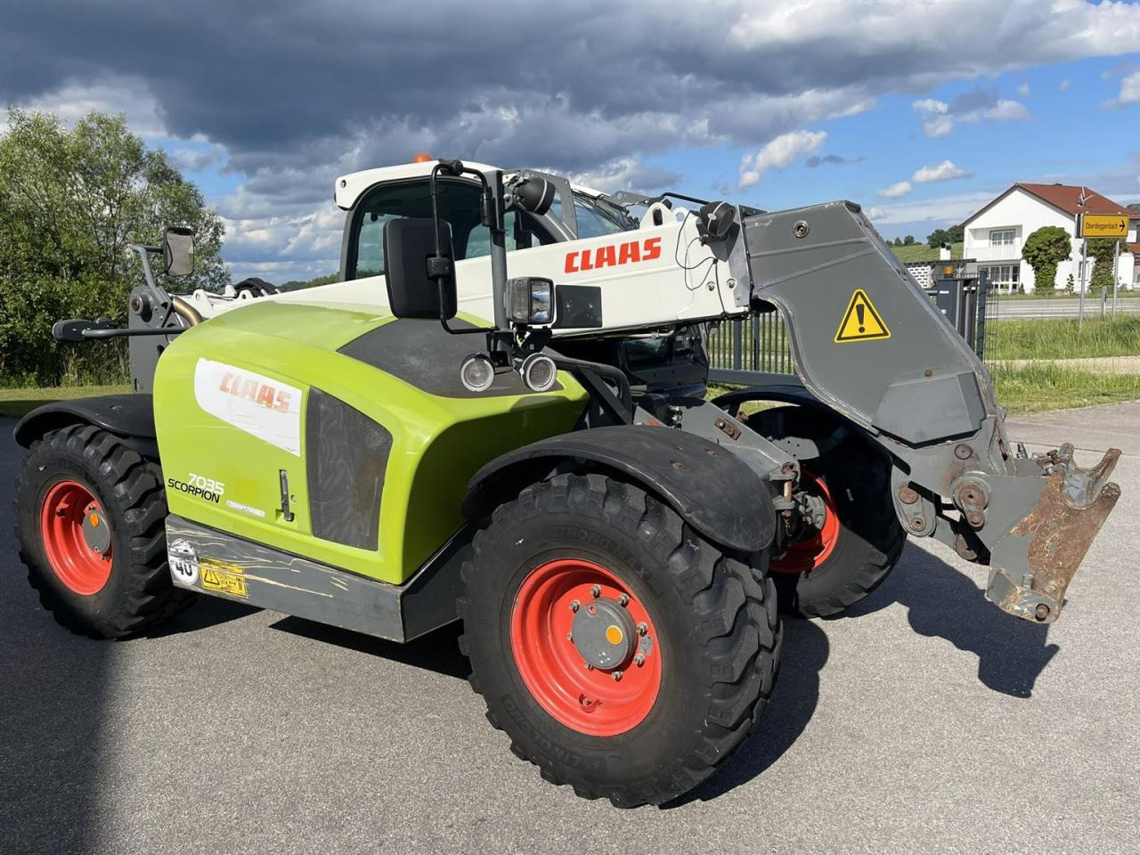 Телескопический погрузчик CLAAS Scorpion 7035 Claas Teleskoplader, 40 kmh: фото 8