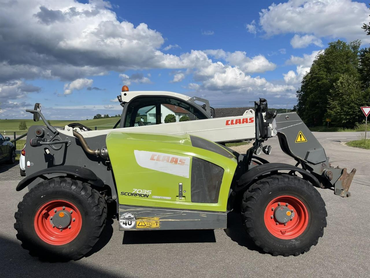Телескопический погрузчик CLAAS Scorpion 7035 Claas Teleskoplader, 40 kmh: фото 6