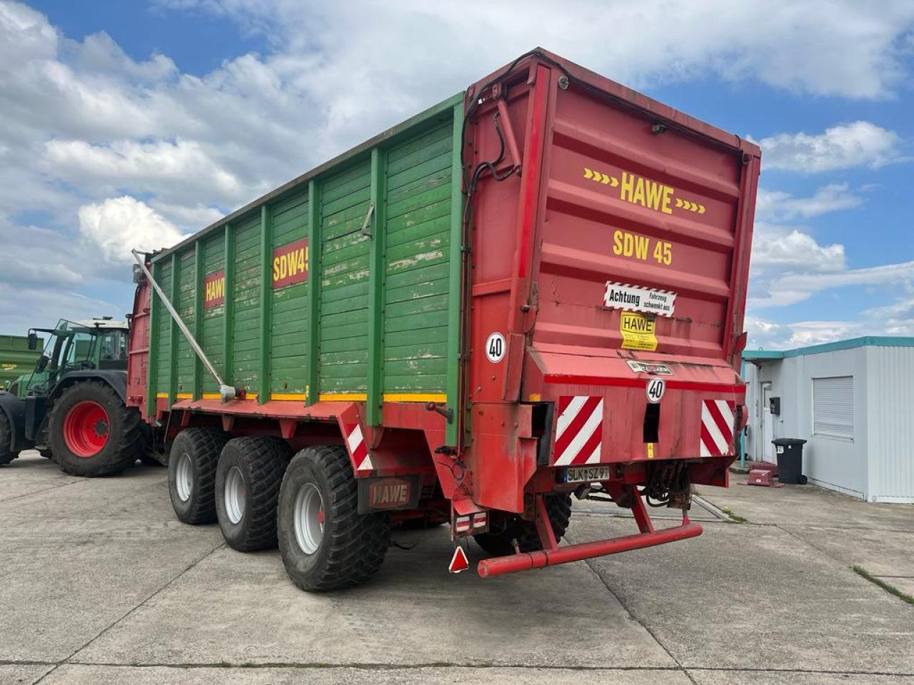 HAWE Tridem SDW 45T, Silagewagen - Сельскохозяйственный прицеп-самосвал: фото 4 HAWE Tridem SDW 45T, Silagewagen - Сельскохозяйственный прицеп-самосвал: фото 4