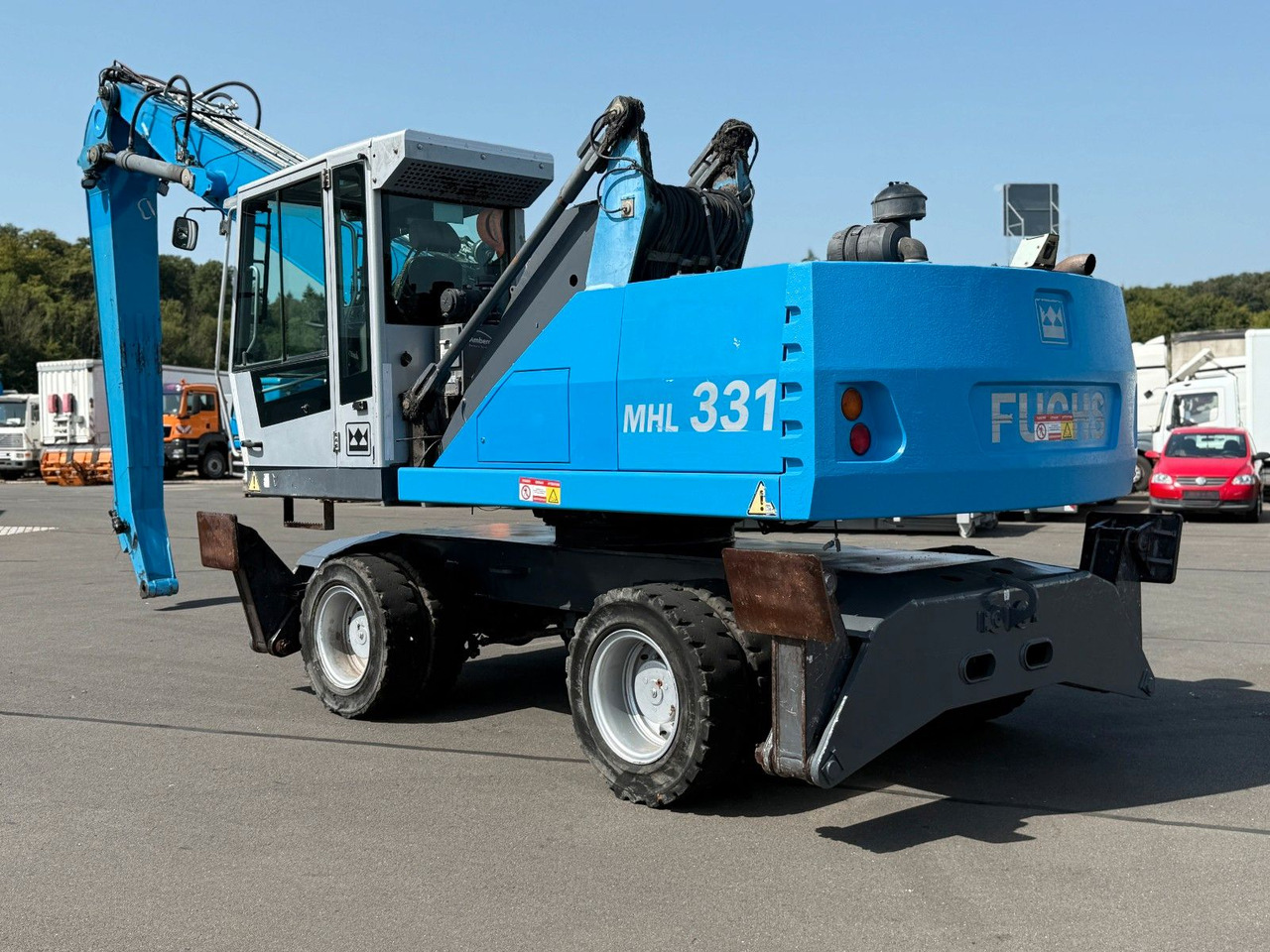 Fuchs MHL 331 - Колёсный экскаватор: фото 1 Fuchs MHL 331 - Колёсный экскаватор: фото 1