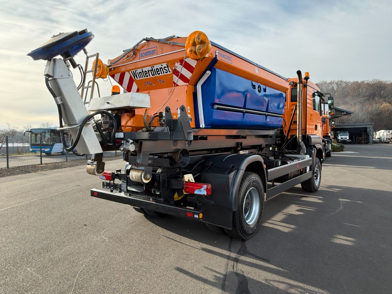 Крюковой мультилифт MAN TGA 18.360 4x4 Winterdienst Meiller Abroller: фото 9