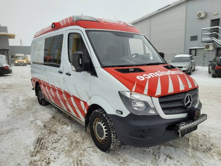 MERCEDES – BENZ SPRINTER 3.0D AMBULANCE (PROFILE) KLIMA 7.2015 EURO 6 - Машина скорой помощи: фото 1 MERCEDES – BENZ SPRINTER 3.0D AMBULANCE (PROFILE) KLIMA 7.2015 EURO 6 - Машина скорой помощи: фото 1