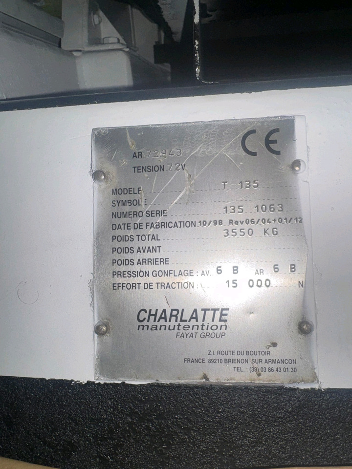 Charlatte 2012 - Багажный тягач: фото 3 Charlatte 2012 - Багажный тягач: фото 3