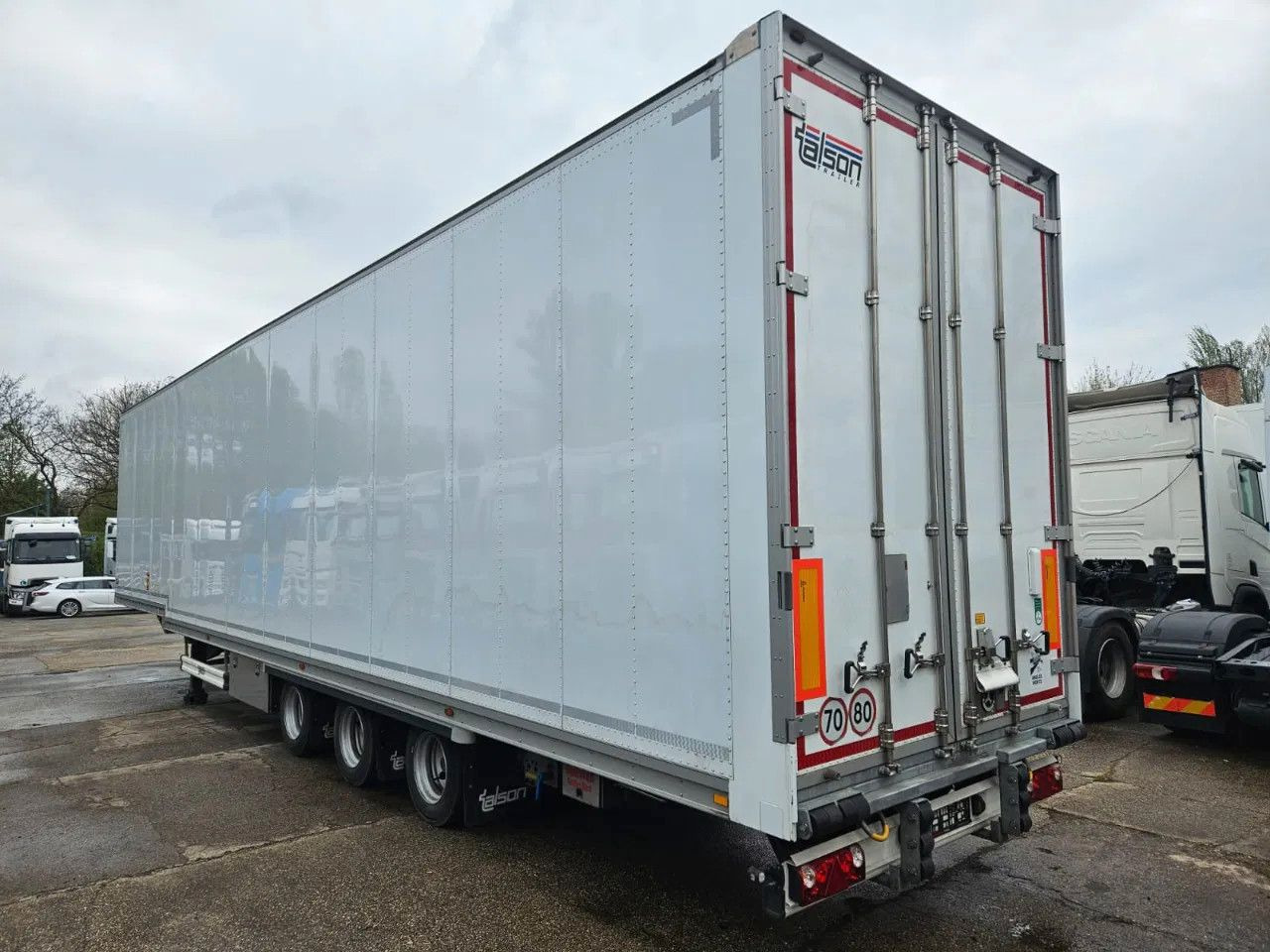 Talson F1227 Mega AIR Cargo Hydraroll Roller Bed 4 unit - Полуприцеп: фото 4 Talson F1227 Mega AIR Cargo Hydraroll Roller Bed 4 unit - Полуприцеп: фото 4