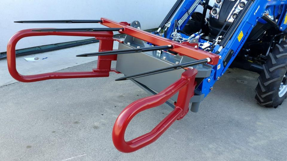 Ballenzange mit Zinken Rundbellenzange Silozange Frontlader Euro - Захват: фото 1 Ballenzange mit Zinken Rundbellenzange Silozange Frontlader Euro - Захват: фото 1