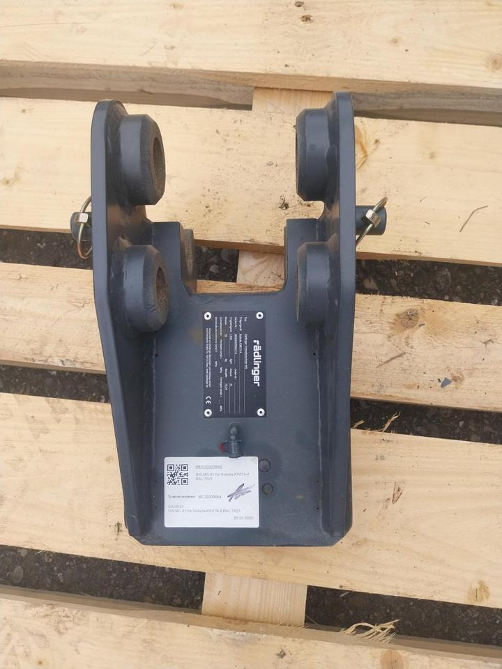 Neuen Schnellwechsler MS 01 1 - 2,5 to Minibagger Kubota 19 - Сцепное устройство для Мини-экскаваторов: фото 1 Neuen Schnellwechsler MS 01 1 - 2,5 to Minibagger Kubota 19 - Сцепное устройство для Мини-экскаваторов: фото 1