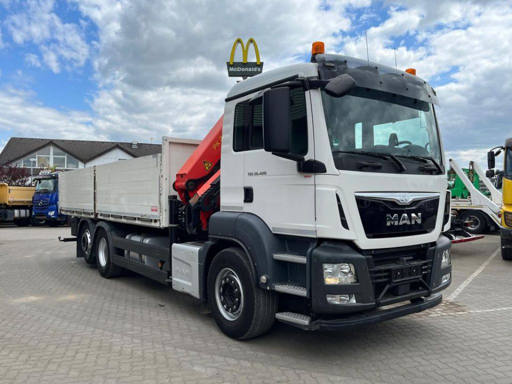 MAN TG-S 26.420 6x2 BL Pritsche Kran Palf. PK 22002+ - Грузовик бортовой/ Платформа, Автоманипулятор: фото 3 MAN TG-S 26.420 6x2 BL Pritsche Kran Palf. PK 22002+ - Грузовик бортовой/ Платформа, Автоманипулятор: фото 3