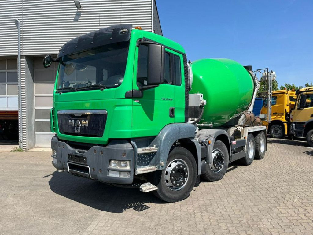 MAN TG-S 32.400 8x4 BB Betonmischer Stetter 9m³ deut - Автобетоносмеситель: фото 1 MAN TG-S 32.400 8x4 BB Betonmischer Stetter 9m³ deut - Автобетоносмеситель: фото 1