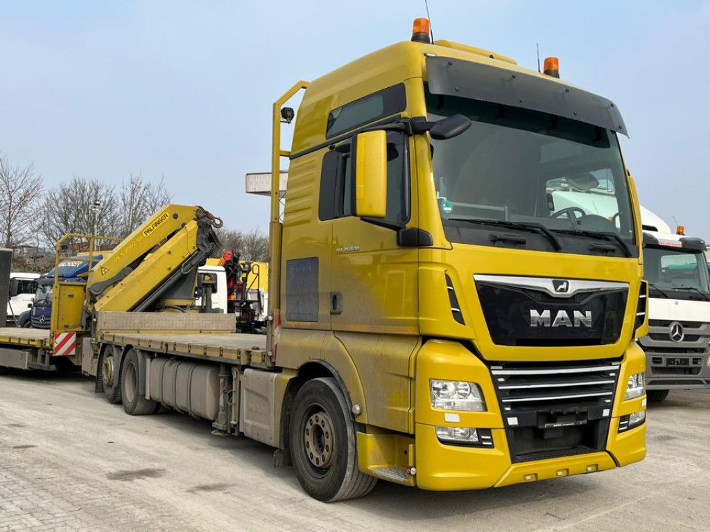 MAN TG-X 26.500 6x2-2 LL Pritsche Heckkran 53m/to, F - Грузовик бортовой/ Платформа, Автоманипулятор: фото 2 MAN TG-X 26.500 6x2-2 LL Pritsche Heckkran 53m/to, F - Грузовик бортовой/ Платформа, Автоманипулятор: фото 2