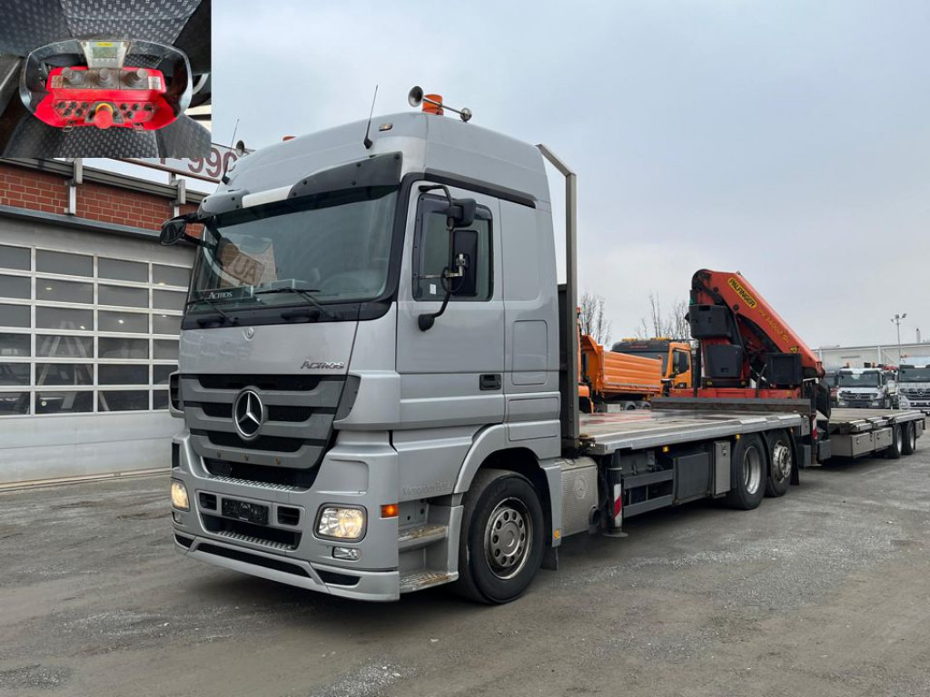 MERCEDES-BENZ Actros 2541 Pritsche Heckkran Palfinger PK 34002 - Грузовик бортовой/ Платформа, Автоманипулятор: фото 1 MERCEDES-BENZ Actros 2541 Pritsche Heckkran Palfinger PK 34002 - Грузовик бортовой/ Платформа, Автоманипулятор: фото 1
