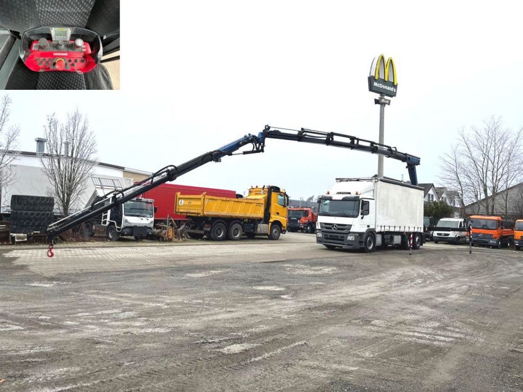 Mercedes-Benz Actros 2541 L6x2 Pritsche Heckkran 34m/to, Jib, - Грузовик бортовой/ Платформа, Автоманипулятор: фото 3 Mercedes-Benz Actros 2541 L6x2 Pritsche Heckkran 34m/to, Jib, - Грузовик бортовой/ Платформа, Автоманипулятор: фото 3