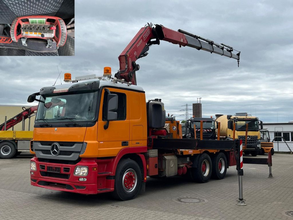 Mercedes-Benz Actros 2646 L 6x4 Pritsche Kran Fassi 450 45m/t Mercedes-Benz Actros 2646 L 6x4 Pritsche Kran Fassi 450 45m/t - Автоманипулятор, Грузовик бортовой/ Платформа: фото 1 Mercedes-Benz Actros 2646 L 6x4 Pritsche Kran Fassi 450 45m/t Mercedes-Benz Actros 2646 L 6x4 Pritsche Kran Fassi 450 45m/t - Автоманипулятор, Грузовик бортовой/ Платформа: фото 1