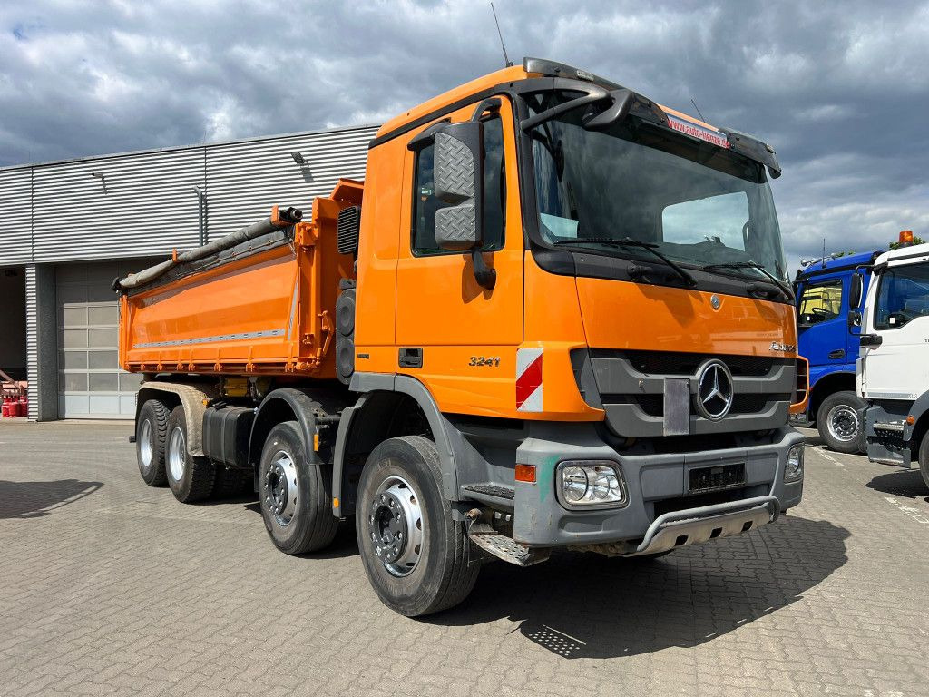 Mercedes-Benz Actros 3241 K 8x4 4-Achs Kipper Meiller Deutsch - Самосвал: фото 2 Mercedes-Benz Actros 3241 K 8x4 4-Achs Kipper Meiller Deutsch - Самосвал: фото 2