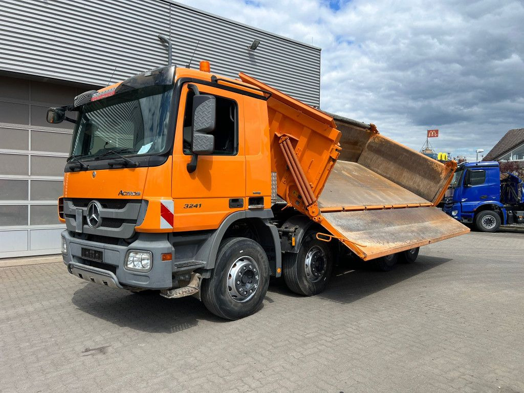 Mercedes-Benz Actros 3241 K 8x4 4-Achs Kipper Meiller Deutsch - Самосвал: фото 1 Mercedes-Benz Actros 3241 K 8x4 4-Achs Kipper Meiller Deutsch - Самосвал: фото 1