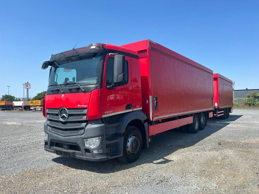 Mercedes-Benz Antos 2540 L 6x2 Pritsche LBW Coca Cola, 8,2m Ge - Тентованный грузовик: фото 1 Mercedes-Benz Antos 2540 L 6x2 Pritsche LBW Coca Cola, 8,2m Ge - Тентованный грузовик: фото 1