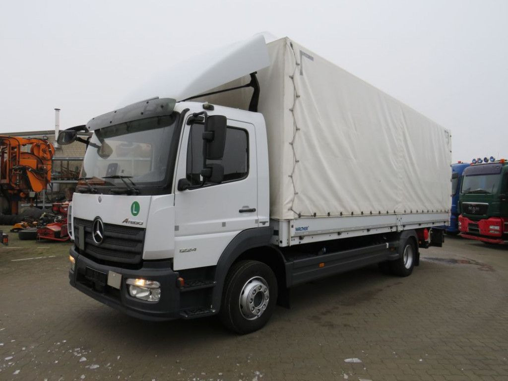 Mercedes-Benz Atego 1224 L Pritsche LBW LBW 1.5to - Тентованный грузовик: фото 2 Mercedes-Benz Atego 1224 L Pritsche LBW LBW 1.5to - Тентованный грузовик: фото 2