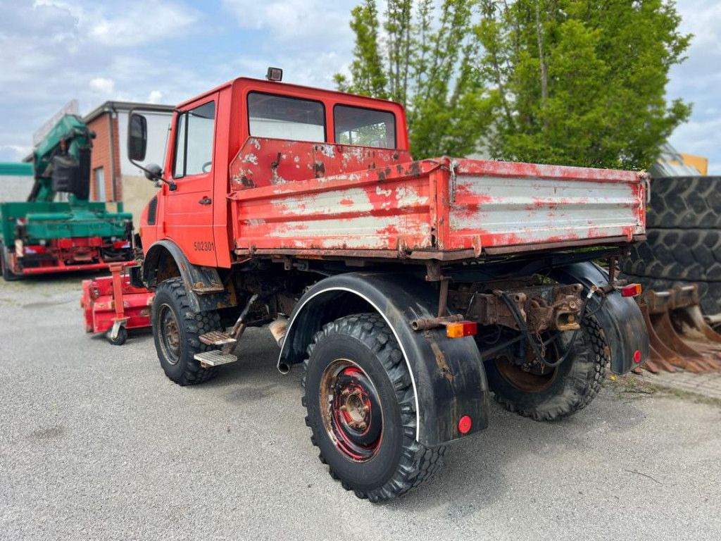 Mercedes-Benz Unimog U 424 2-Achs Allradkipper Front+Heckhydra - Самосвал: фото 4 Mercedes-Benz Unimog U 424 2-Achs Allradkipper Front+Heckhydra - Самосвал: фото 4