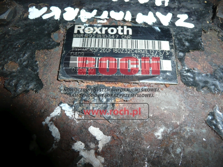 REXROTH MCR5F260F180Z32C4RM1L12/S/S 0409 - Гидравлический мотор для Коммунальной и специальной техники: фото 2 REXROTH MCR5F260F180Z32C4RM1L12/S/S 0409 - Гидравлический мотор для Коммунальной и специальной техники: фото 2
