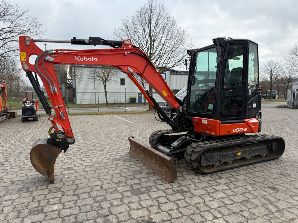 Kubota U50-5, BJ 22, 510 BH, ZH I+II, MS08, Tieflöffel - Мини-экскаватор: фото 1 Kubota U50-5, BJ 22, 510 BH, ZH I+II, MS08, Tieflöffel - Мини-экскаватор: фото 1