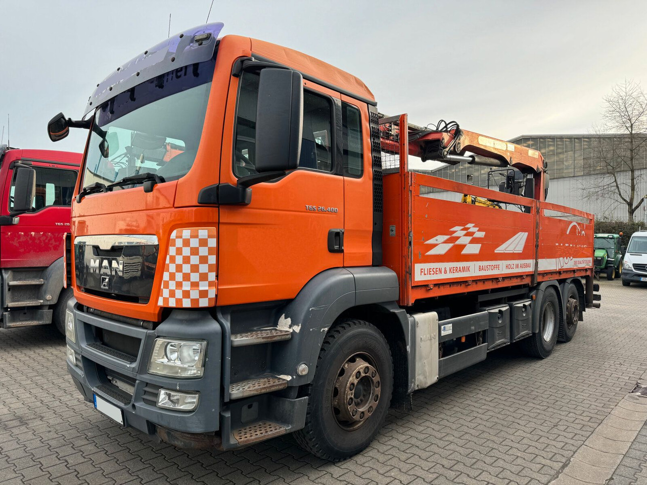 MAN TGS 26.400 6x2 Pritsche Kran Palfinger PK 18001L - Автоманипулятор: фото 2 MAN TGS 26.400 6x2 Pritsche Kran Palfinger PK 18001L - Автоманипулятор: фото 2