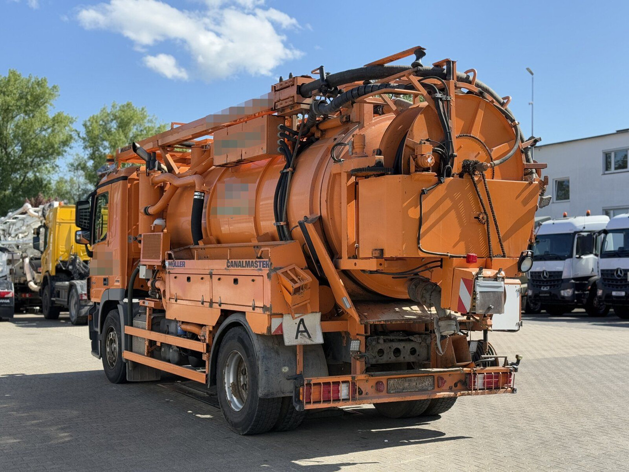 Mercedes-Benz ACTROS 1832 L Kanalreiniger MÜLLER 10.000 L - Ассенизатор: фото 4 Mercedes-Benz ACTROS 1832 L Kanalreiniger MÜLLER 10.000 L - Ассенизатор: фото 4