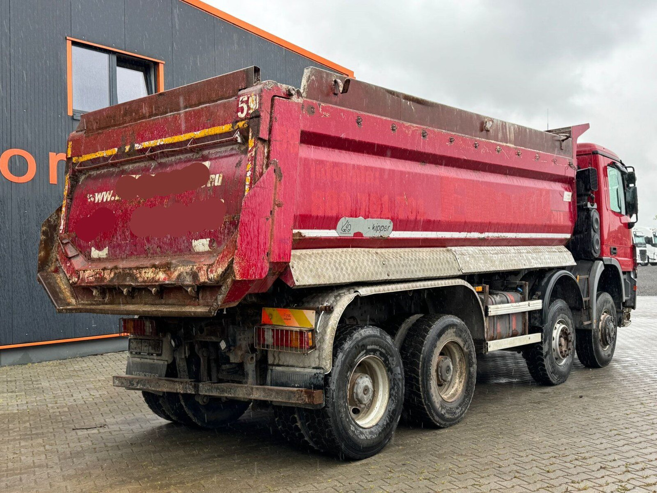 Mercedes-Benz ACTROS 4141 EURO4 8x6 Muldenkipper - Самосвал: фото 5 Mercedes-Benz ACTROS 4141 EURO4 8x6 Muldenkipper - Самосвал: фото 5